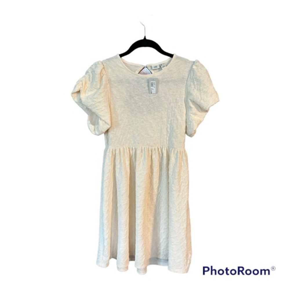 River Island NWT Cream MIDI Dress US 8​​​